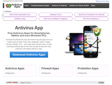 Tablet Screenshot of antivirusapp.org